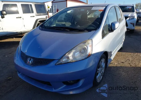 2009 Honda Fit Sport из США, поврежденный, VIN JHMGE88419S026564